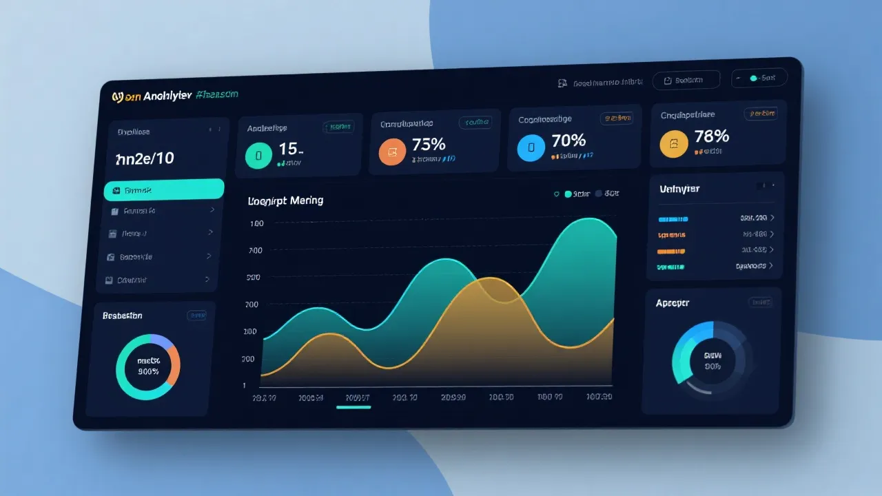 数据看板示意图